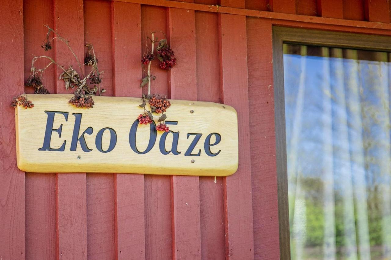 Villa Eko Oaze Pērkone Esterno foto